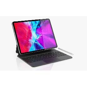 3D Apple iPad Pro 12-inch and Magic Keyboard 2020